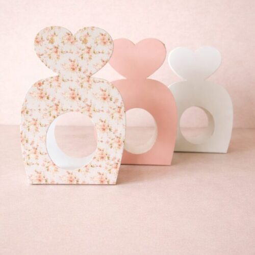 Porta Corazón Cartulina