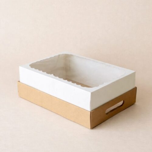 Bandeja Desayuno Cartulina Blanca