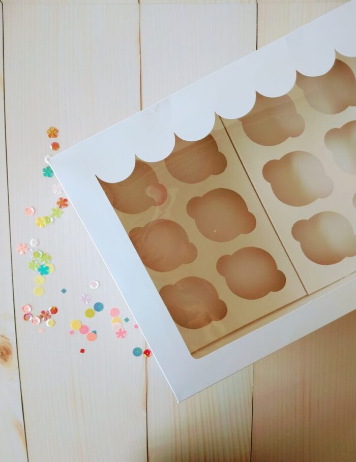 Caja Cupcake Cartulina - Image 3