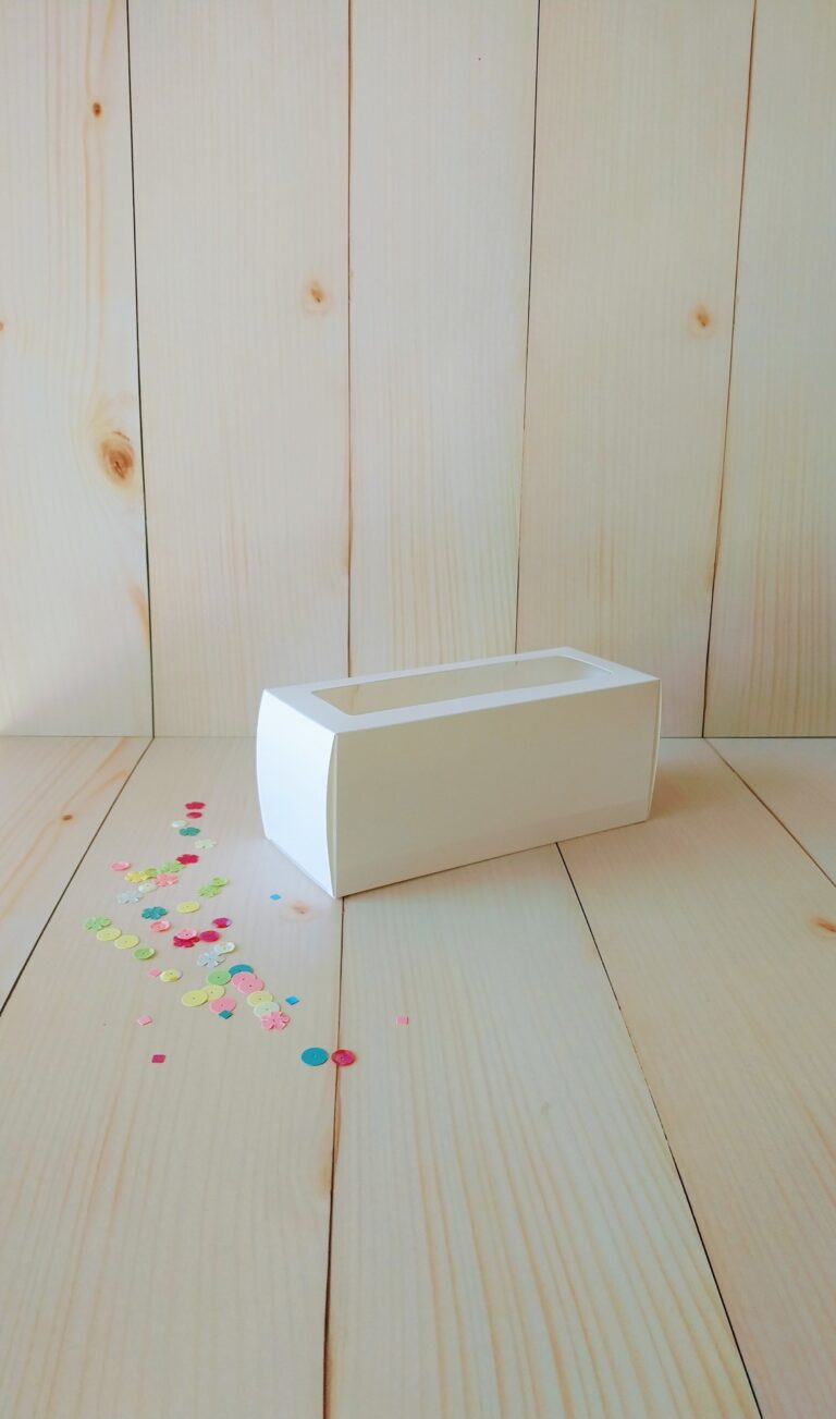 Caja Budinera Cartulina Blanca - Image 2