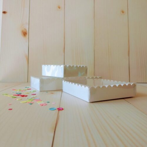 Caja Mini Degustación Cartulina Blanca