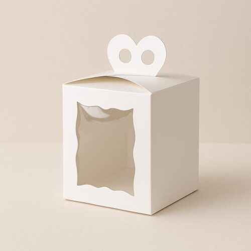 Caja Box Regalo Cartulina Blanca