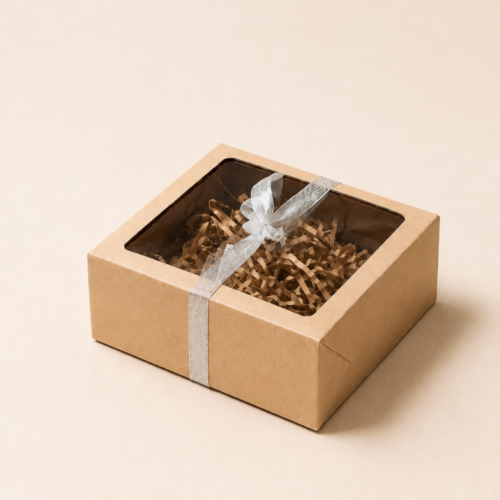 Caja BENTO Marrón Ideal Merienda