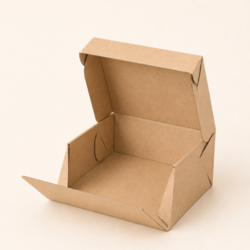 Caja BERNA Microcorrugado Marrón | Ideal tortas y postres.
