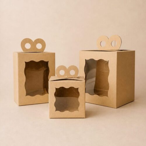 Caja Box Tipo Regalo Microcorrugado Marrón
