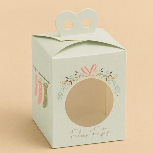 Caja Pan Dulce Cartulina Impresa Full Color