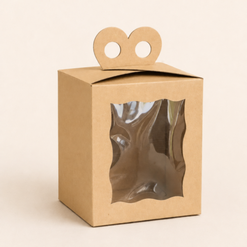 Caja Box Tipo Regalo Microcorrugado Marrón