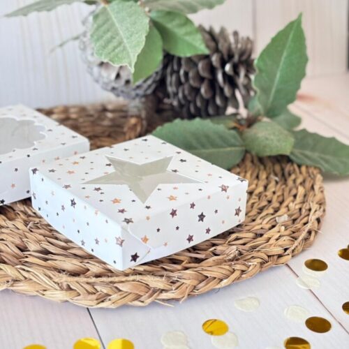 Caja Mini Cookie Felices Fiestas