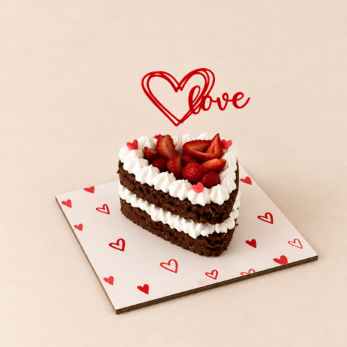 Bases para tortas impresión San Valentín