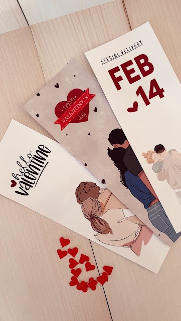 Pack x10 Unidades Fajas Autoadhesivas San Valentín