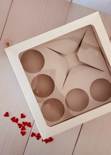 Caja Bento Cartulina Blanca