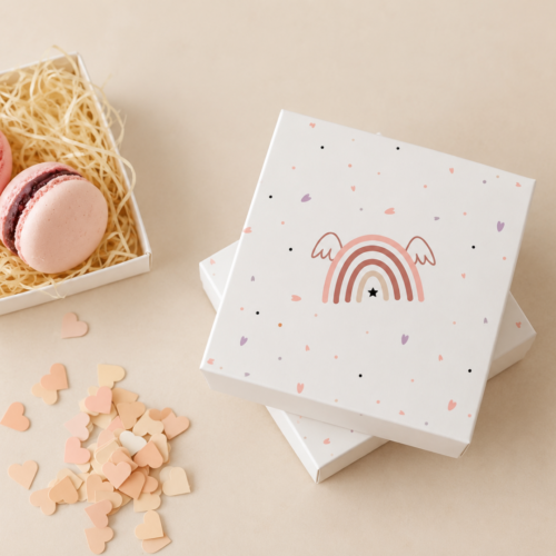 Caja Mini Cookie Arcoiris