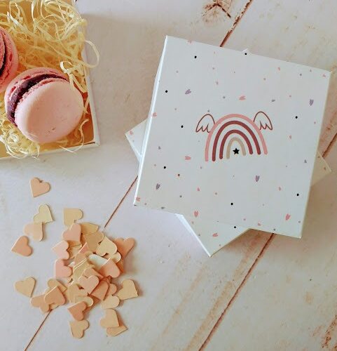 Caja Mini Cookie Arcoiris