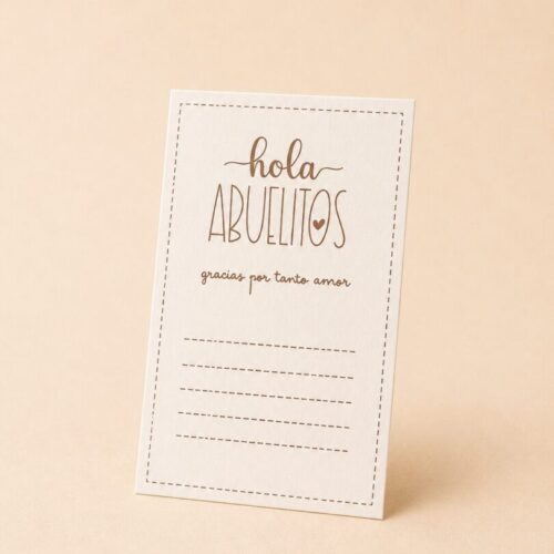 Etiquetas/Tags Abuelos Pack x12
