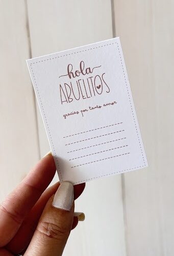 Etiquetas/Tags Abuelos Pack x12