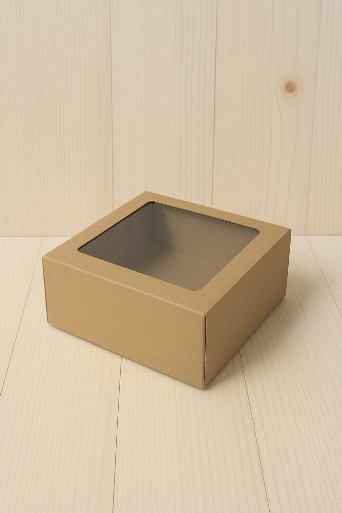 Caja Bento Microcorrugado Marrón