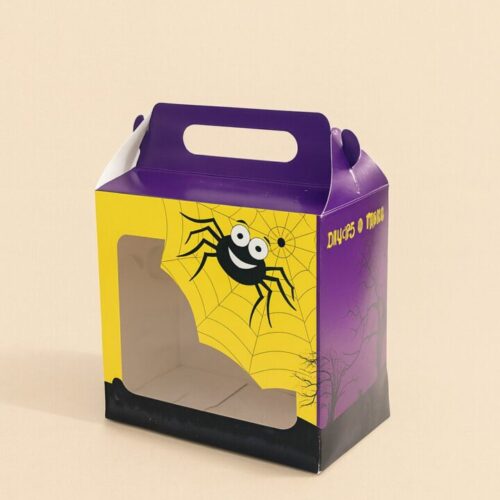 Caja Mini Maletín | Happy Halloween Con visor