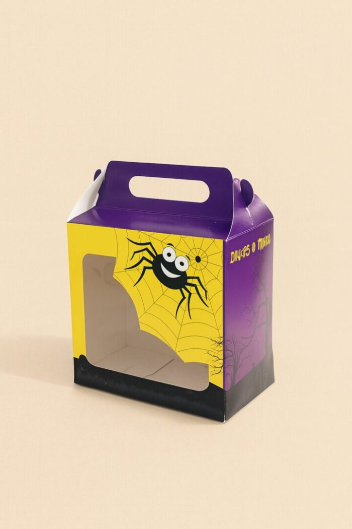 Caja Mini Maletín | Happy Halloween Con visor