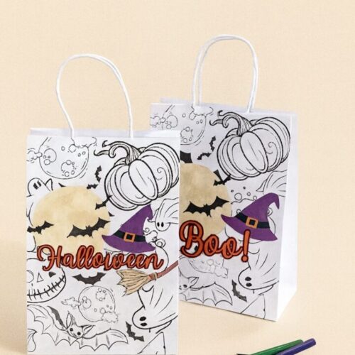 Bolsa Papel Happy Halloween