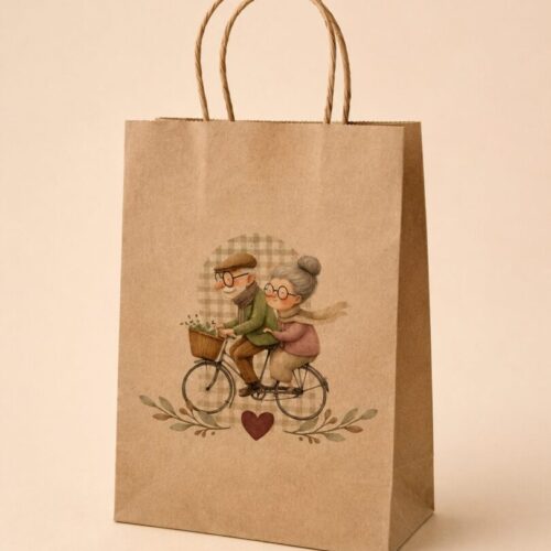 Bolsas Papel Kraft | Feliz Día Abuelos