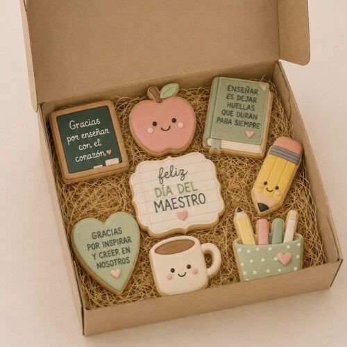 Cajas Microcorrugado | Ideal Cookie DÍA DEL MAESTRO