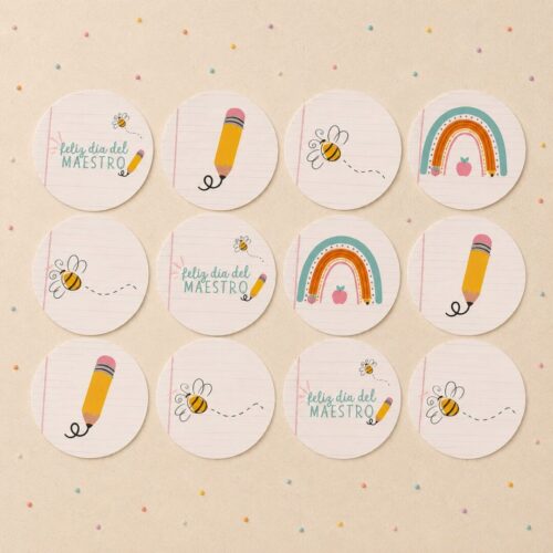 Pack Sticker DÍA DEL NIÑO Pack x12 Unidades
